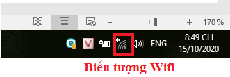 Biểu tượng wifi laptop Acer