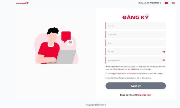Tổng hợp giọng nói AI Viettel